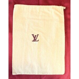 Louis Vuitton Dustcover For Handbag -- Approx 14.5x20" -- Drawstring